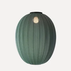 Made By Hand - Loftlampe - Knit-Wit 65 High Oval Ceiling - Tweed Green