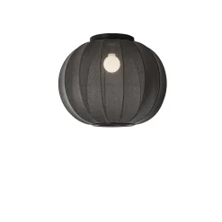 Made By Hand - Loftlampe - Knit-Wit 45 Round Ceiling - Black