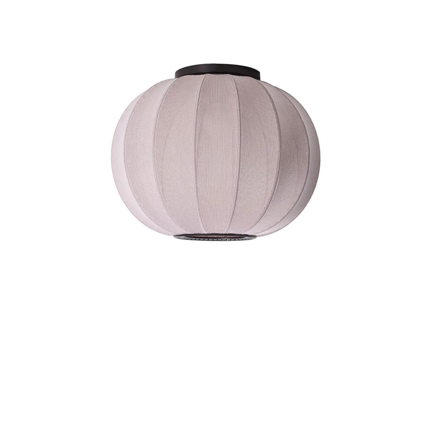 Made By Hand - Loftlampe - Knit-Wit 45 Round Ceiling - Light Pink