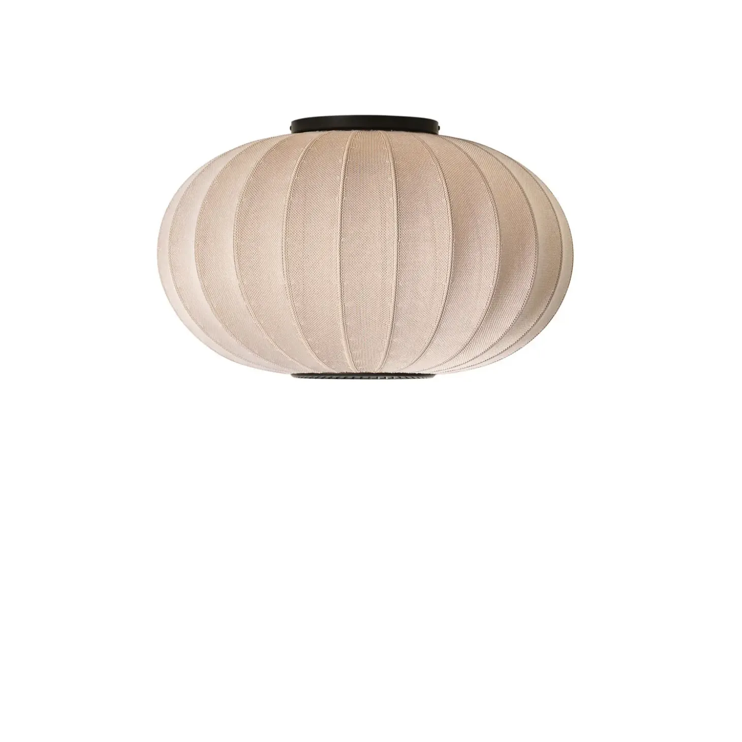 Made By Hand - Loftlampe - Knit-Wit 57 Oval Ceiling/Wall - Sand Stone