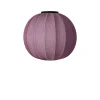 Made By Hand - Loftlampe - Knit-Wit 60 Round Ceiling - Burgundy