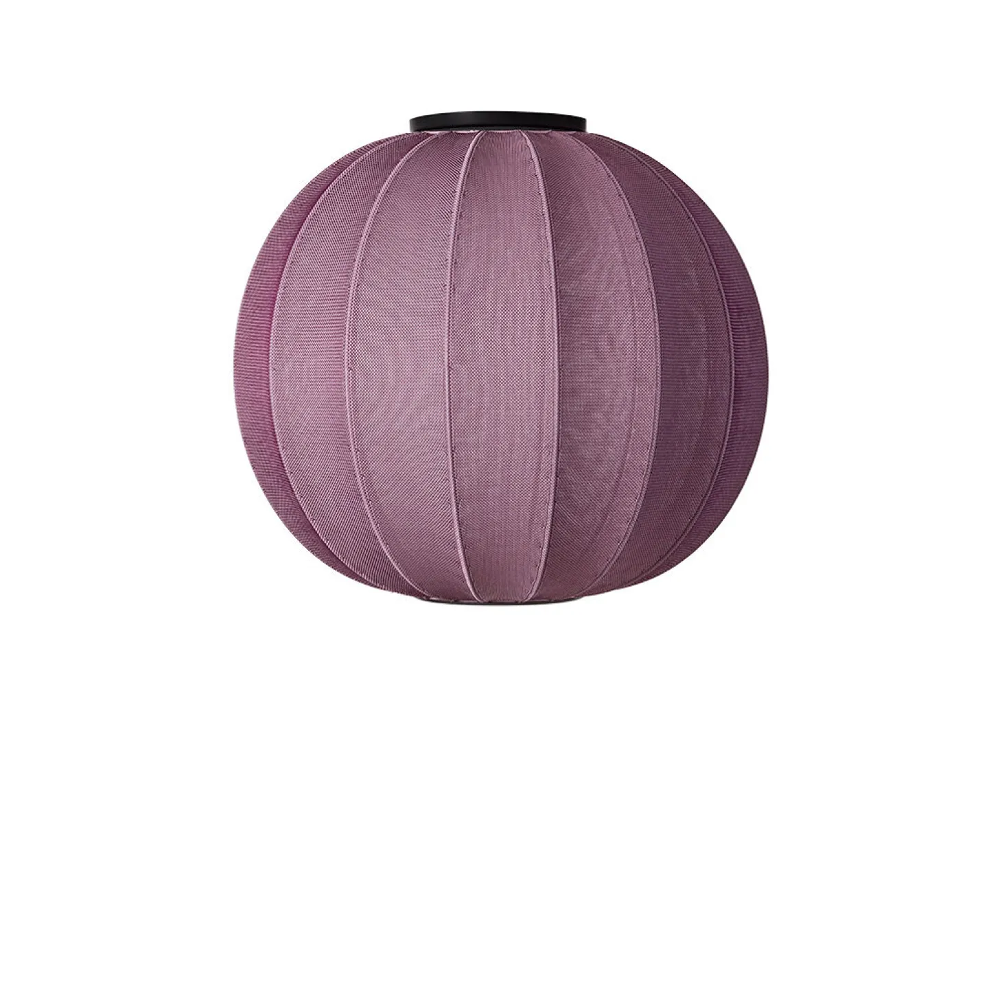 Made By Hand - Loftlampe - Knit-Wit 60 Round Ceiling - Burgundy