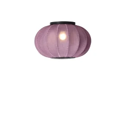 Made By Hand - Loftlampe/Væglampe - Knit-Wit 45 Oval Ceiling/Wall - Burgundy