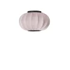 Made By Hand - Loftlampe/Væglampe - Knit-Wit 45 Oval Ceiling/Wall - Light Pink
