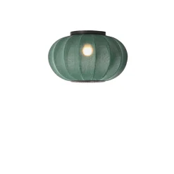 Made By Hand - Loftlampe/Væglampe - Knit-Wit 45 Oval - Tweed Green