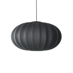 Made By Hand - Pendel - Knit-Wit 76 Oval Pendant LED - Black