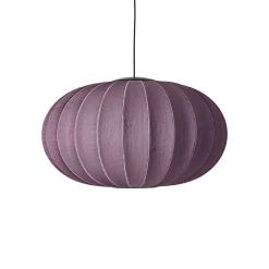 Made By Hand - Pendel - Knit-Wit 76 Oval Pendant LED - Burgundy