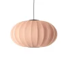 Made By Hand - Pendel - Knit-Wit 76 Oval Pendant LED - Coral