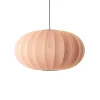 Made By Hand - Pendel - Knit-Wit 76 Oval Pendant - Coral