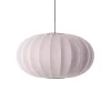 Made By Hand - Pendel - Knit-Wit 76 Oval Pendant - Light Pink