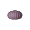 Made By Hand - Pendel - Knit-Wit 57 Oval Pendant LED - Burgundy