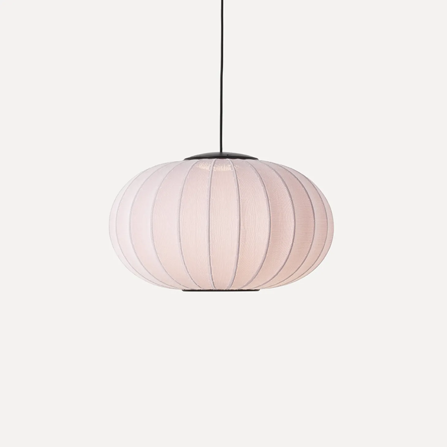 Made By Hand - Pendel - Knit-Wit 57 Oval Pendant LED - Light Pink
