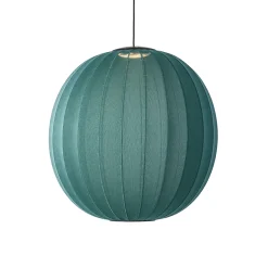 Made By Hand - Pendellampe - Knit-Wit 75 Round Pendant LED - Seagrass
