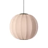 Made By Hand - Pendellampe - Knit-Wit 60 Round Pendant LED - Sand Stone