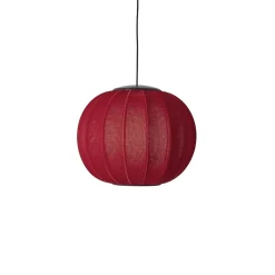 Made By Hand - Pendellampe - Knit-Wit 45 Round Pendant LED - Maple Red