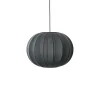 Made By Hand - Pendellampe - Knit-Wit 45 Round Pendant - Black