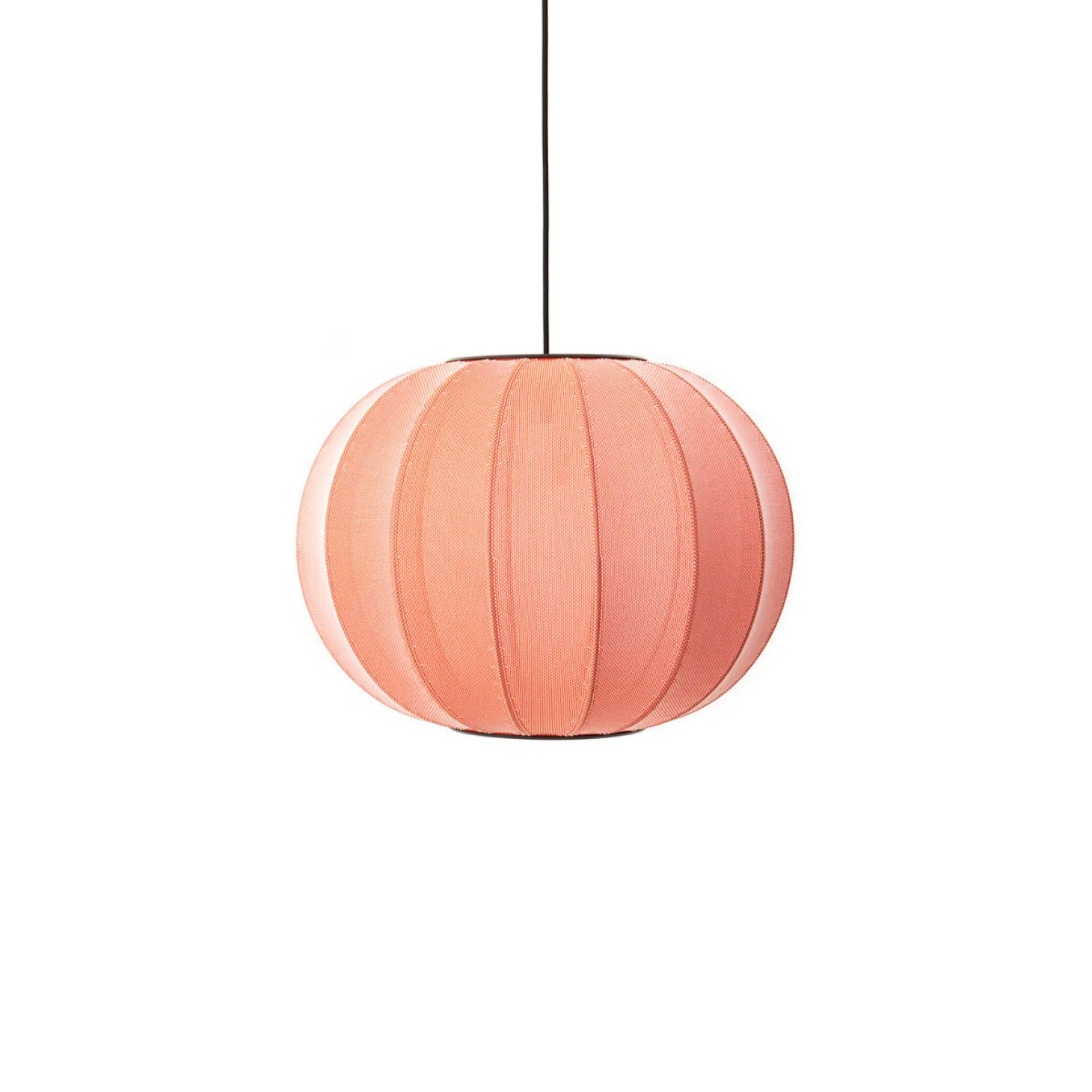 Made By Hand - Pendellampe - Knit-Wit 45 Round Pendant - Coral