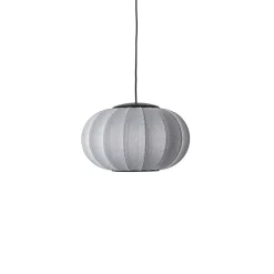 Made By Hand - Pendellampe - Knit-Wit 45 Oval Pendant LED - Silver