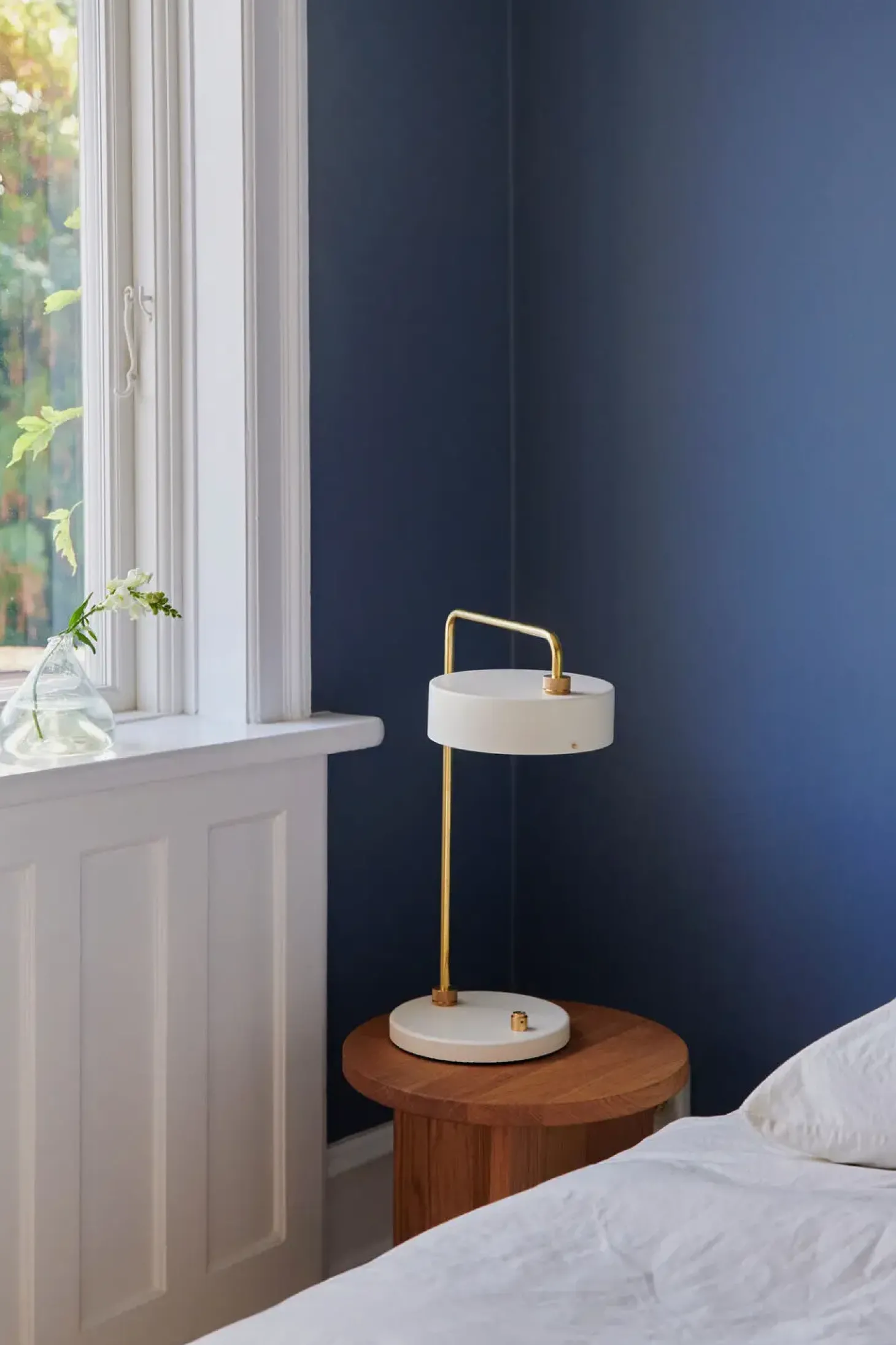 Made By Hand - Petite Machine Table Lamp - Oyster White