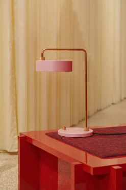 Made By Hand - Petite Machine Table Lamp - Light Pink