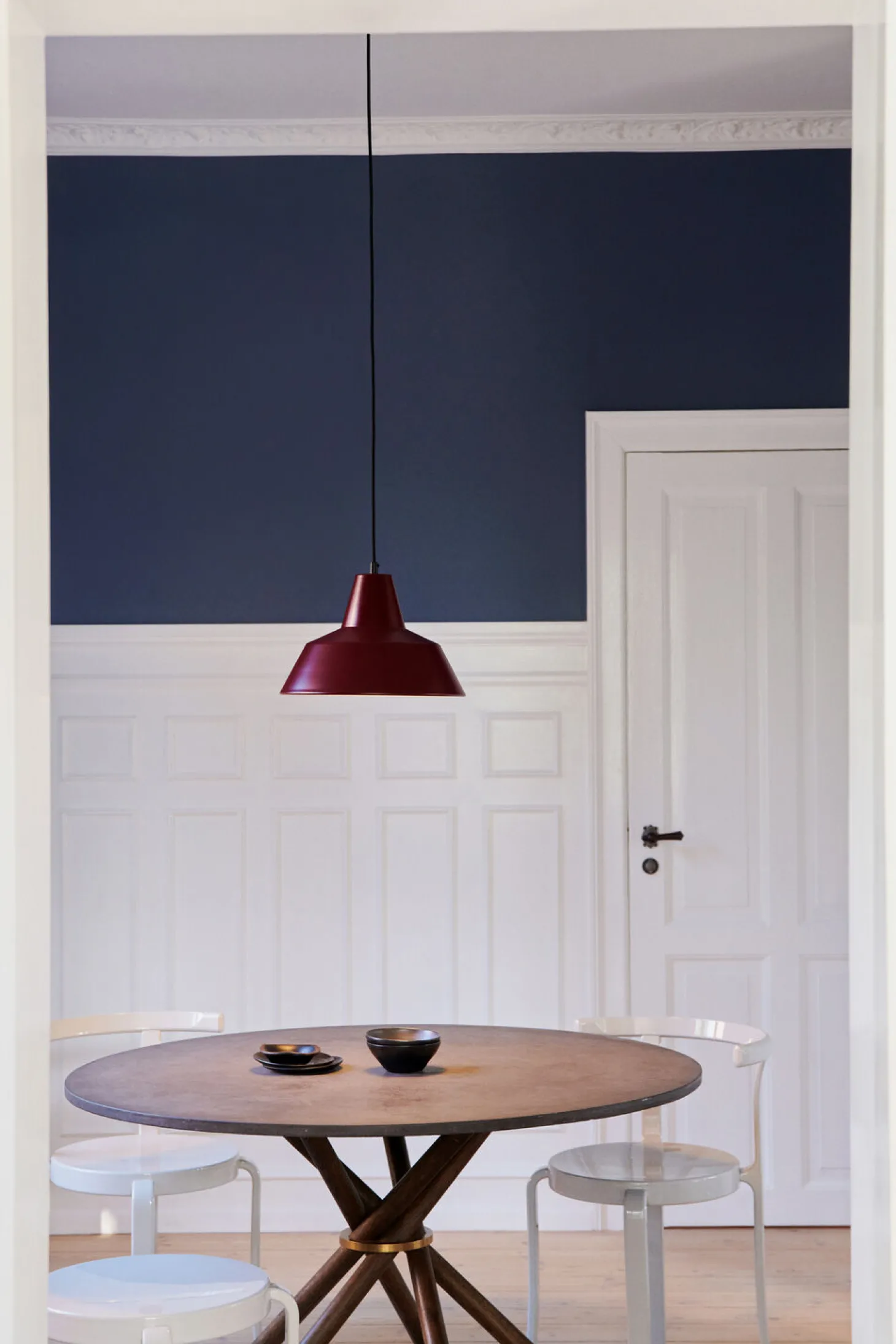 Made By Hand - Workshop Lamp W2 - Wine Red