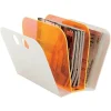 Magazin Fan fra Neon Living - hvid/orange
