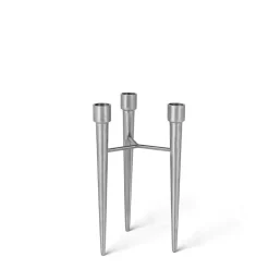 Mater - Spike lysestage - Mat aluminium