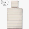 Mette Ditmer - ALIGN-sengesæt - Cobalt/Sand - W140 x L220 cm