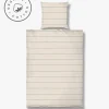 Mette Ditmer - ALIGN-sengesæt - Pine green/Sand - W140 x L220 cm