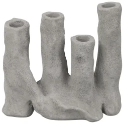 Mette Ditmer - ART PIECE four-lysestage - Light grey