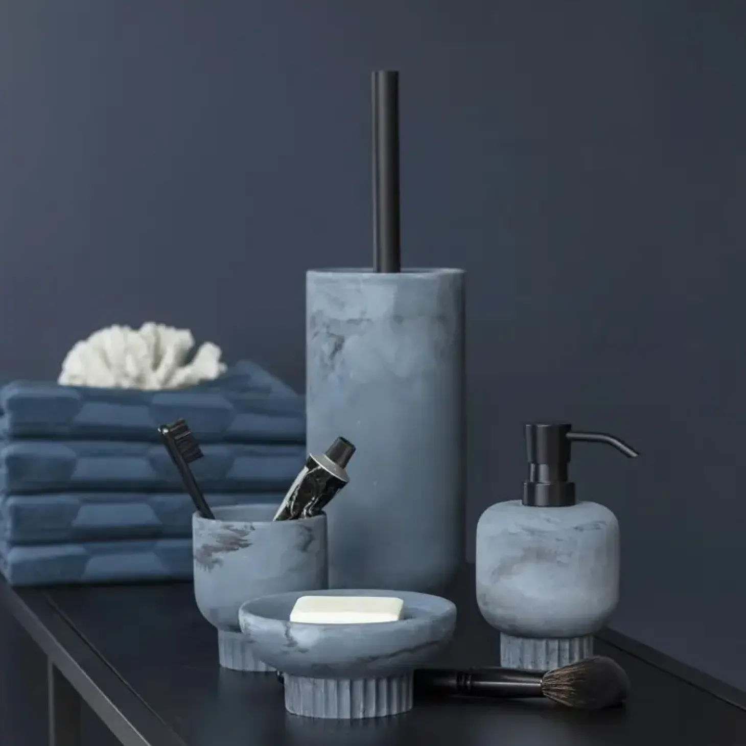 Mette Ditmer - ATTITUDE dispenser - Slate Blue