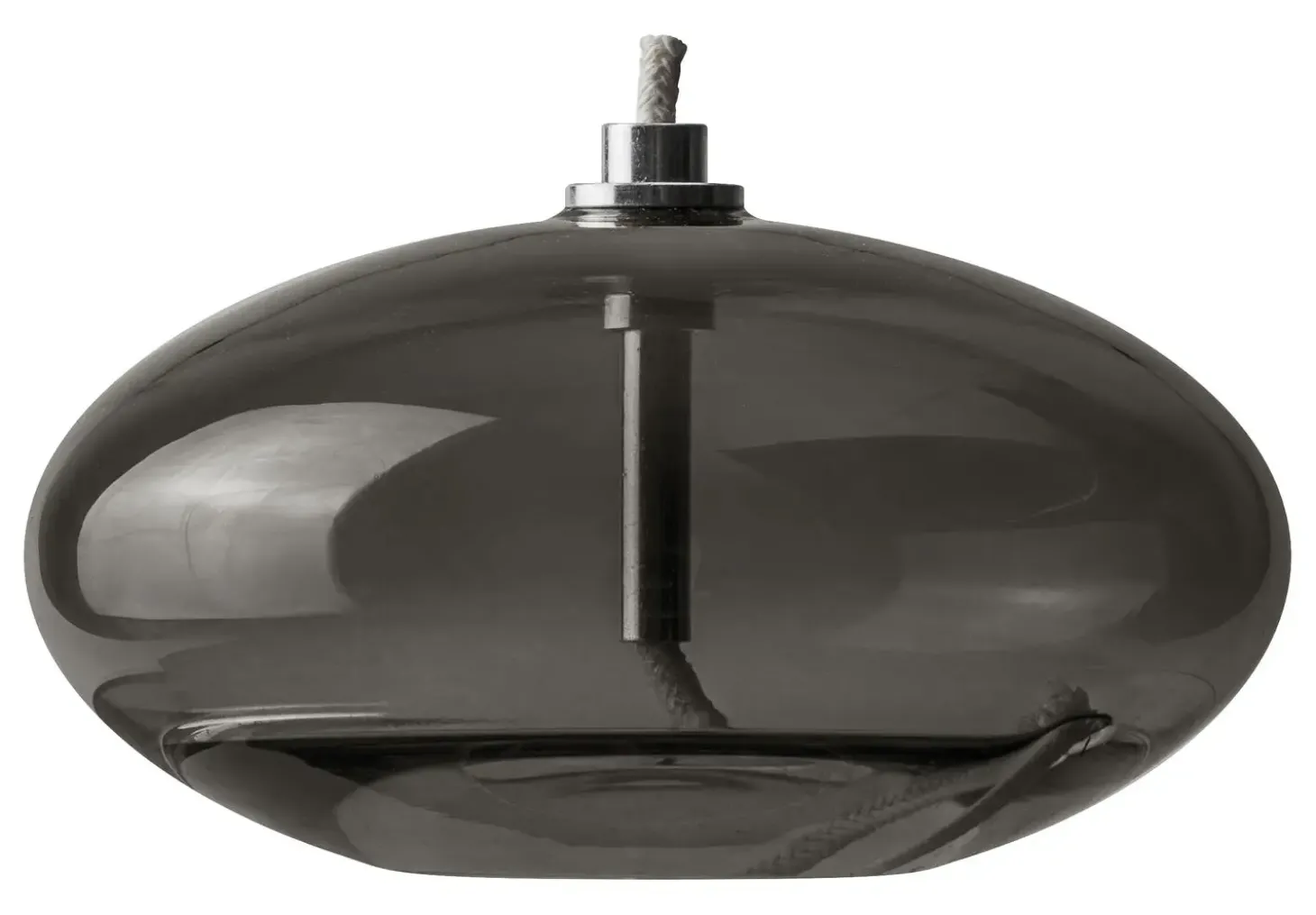 Mette Ditmer - AURA-olielampe - Small - Smoke grey - Ø10,5 x H6 cm