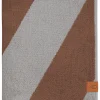 Mette Ditmer - DIAGONAL bath towel - Brick