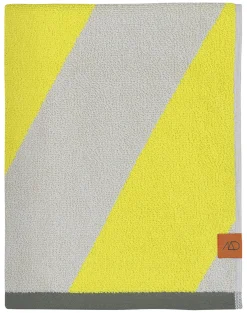 Mette Ditmer - DIAGONAL bath towel - Yellow