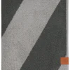 Mette Ditmer - DIAGONAL guest towel, 2-pack - Dark olive