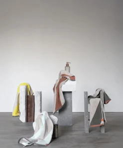 Mette Ditmer - DIAGONAL towel - Yellow