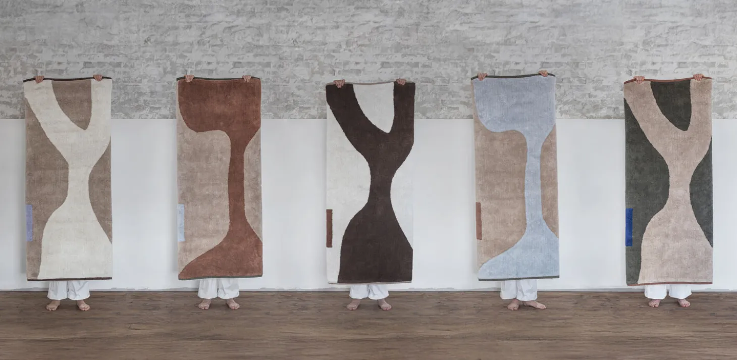 Mette Ditmer - FIGURA rug, medium - Brown