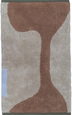 Mette Ditmer - FIGURA rug, small - Brick