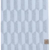 Mette Ditmer - GEO-håndklæde - Light Blue - W35 x L55 cm