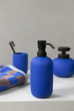 Mette Ditmer - LOTUS dispenser, høj, kobolt
