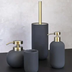 Mette Ditmer - LOTUS dispenser (lav) - Anthracite