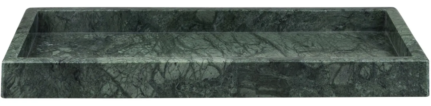 Mette Ditmer - MARBLE deco tray - Dark forest
