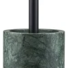 Mette Ditmer - MARBLE toilet brush holder - Dark forest