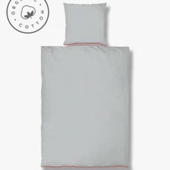 Mette Ditmer - MINI-sengesæt - Light blue/Tan - W140 x L220 cm