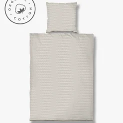 Mette Ditmer - MINI-sengesæt - Sand/Light grey - W140 x L200 cm