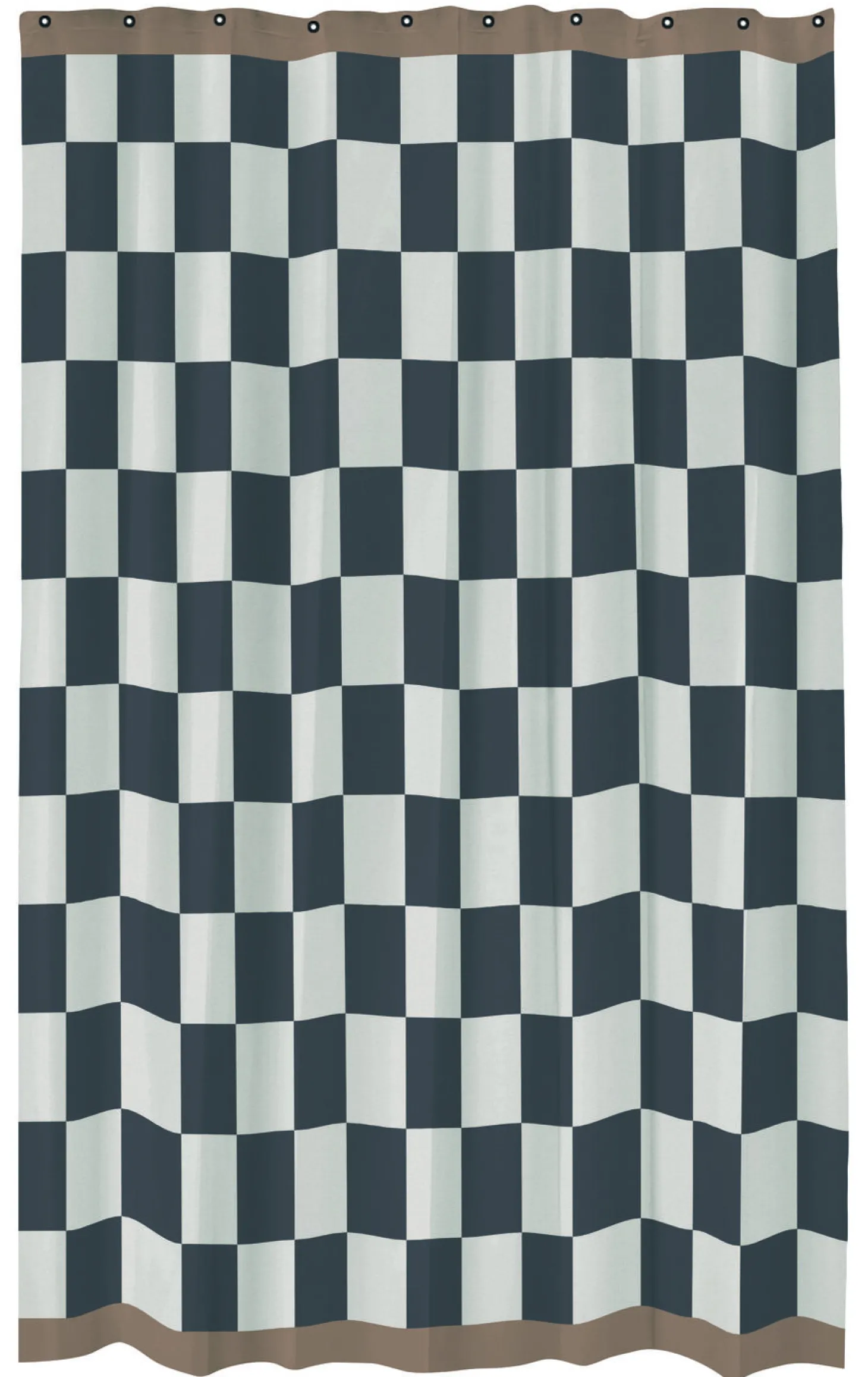 Mette Ditmer - RETRO-badeforhæng - Dark grey