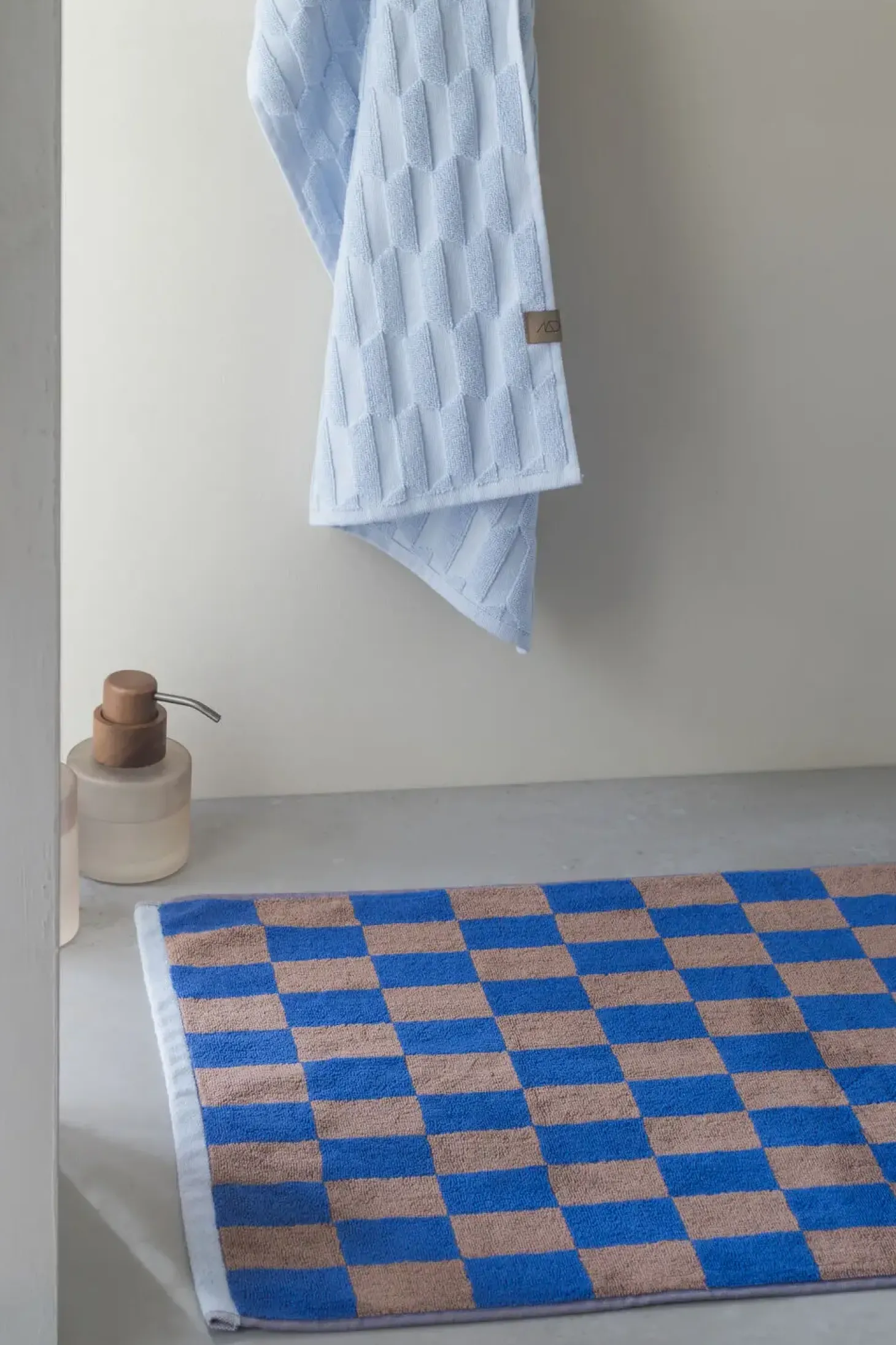 Mette Ditmer - RETRO-bademåtte - Cobalt