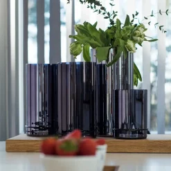 MiLLE W NORDISK DESIGN - Lyslygte/Vase i large (Sort)