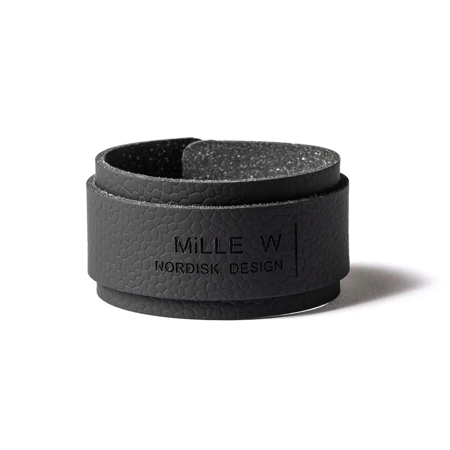 MiLLE W NORDISK DESIGN - Servietholder - Sort læder