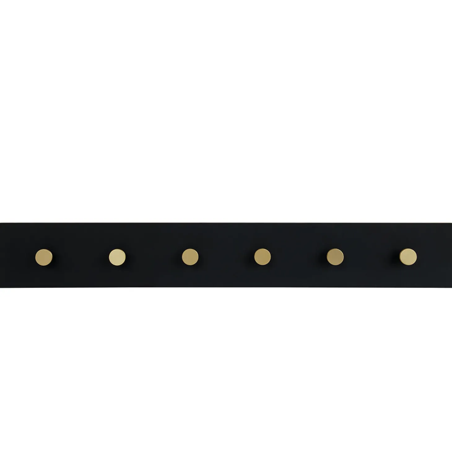 Moudhome - COLOR Knagerække i træ sort - 70 cm